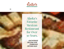 Tablet Screenshot of gallosak.com